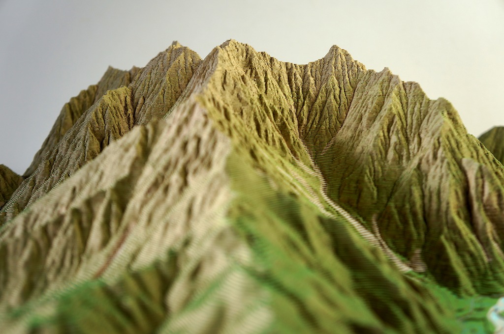 妙義山 立体模型 300mm×300mm 【公式通販】
